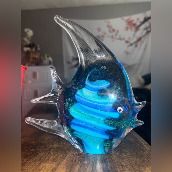 Murano art blown fish sculpture - Picture 6 of 9